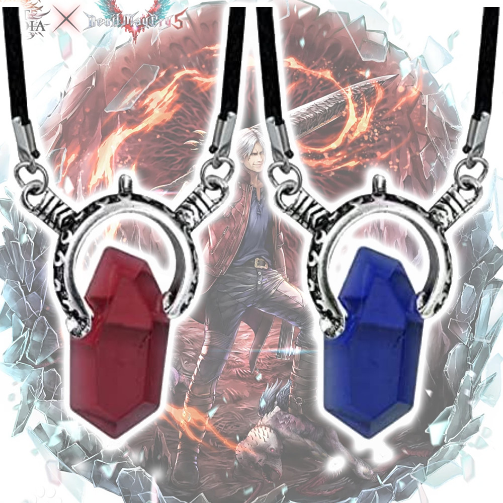 สร้อยคอจี้ Dante จากเกม Devil May Cry 5 สำหรับคอสเพลย์ ฮalloween และของขวัญคู่