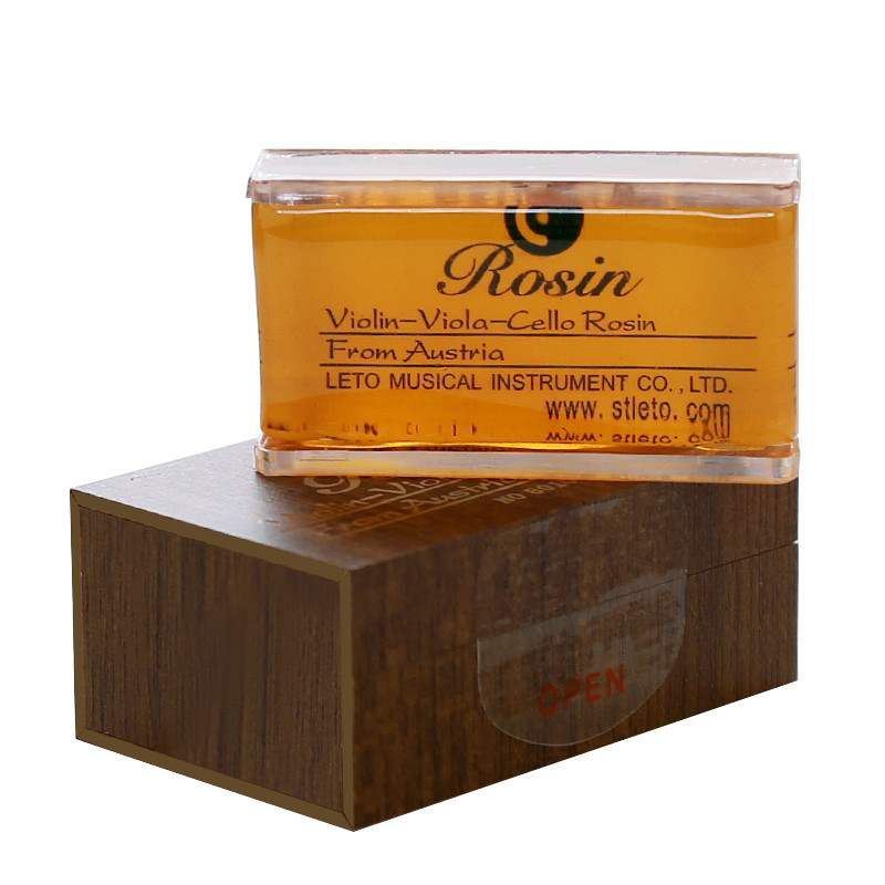 Leto Leto Leto ปลอดฝุ่นรสธรรมชาติ 8010 ไวโอลิน Rosin สูตรที่ยอดเยี่ยม Erhu Cello Rosin