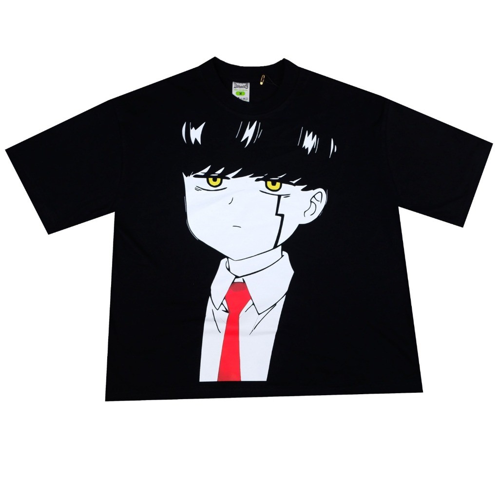 (TOP) VONSEY MASHLE ANIME MANGA BLACK BOXY เสื้อยืด