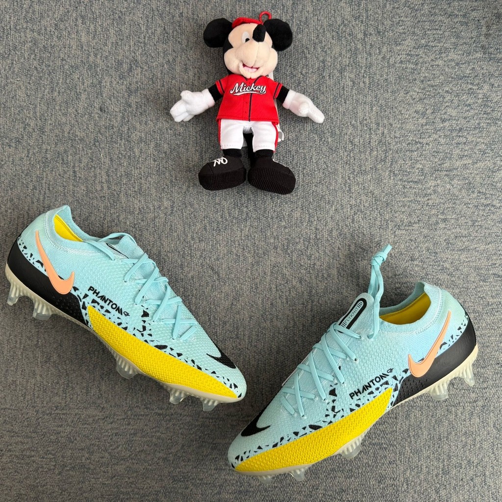 UltraSportsPhantomGT2 High-End FG Spikes ยาวจริงรองเท้าฟุตบอลหญ้า CZ9890-407 W7WW