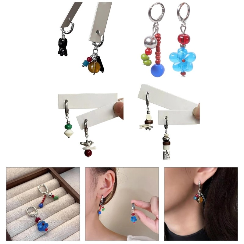 Kiss Playful ต่างหูสุนัขสีดําออกแบบมาสําหรับเหล่านั้น Who Appreciate Pet Inspired Jewelry