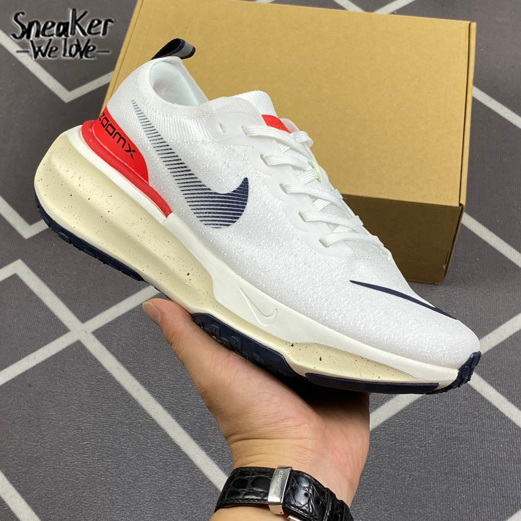 พร้อมสต็อก ZoomX คงกระพันวิ่ง FK 3 ฤดูร้อนใหม่ถักระบายอากาศสบายรองเท้าลําลองดูดซับแรงกระแทกกลางแจ้งร