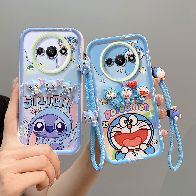 เคส Redmi A3 A3X เคสซิลิโคนอ่อนนุ่มตุ๊กตา 3D น่ารัก XXGZ