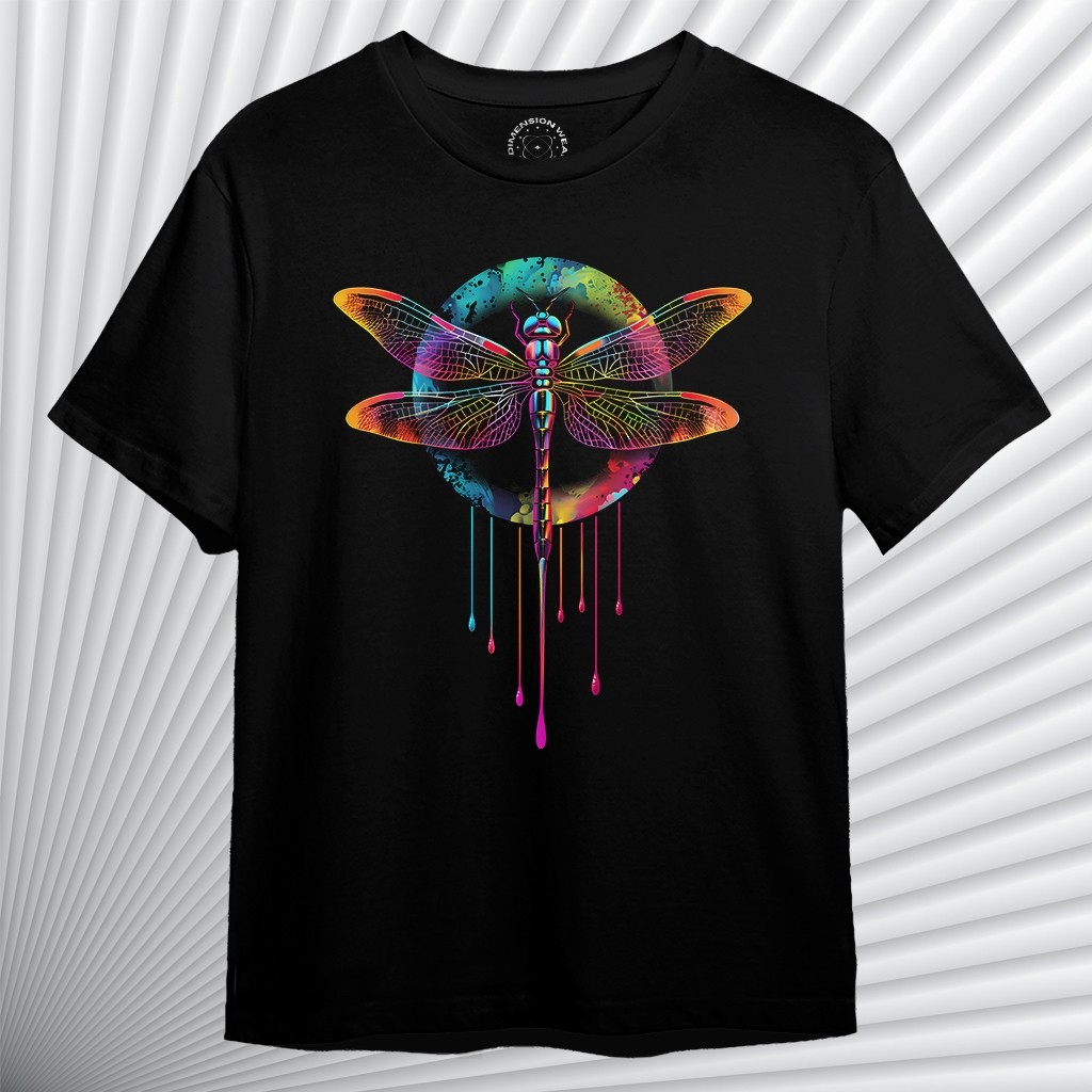 เสื้อยืด 3D Fairy Dragonfly V2 Premium Distro - DT1511