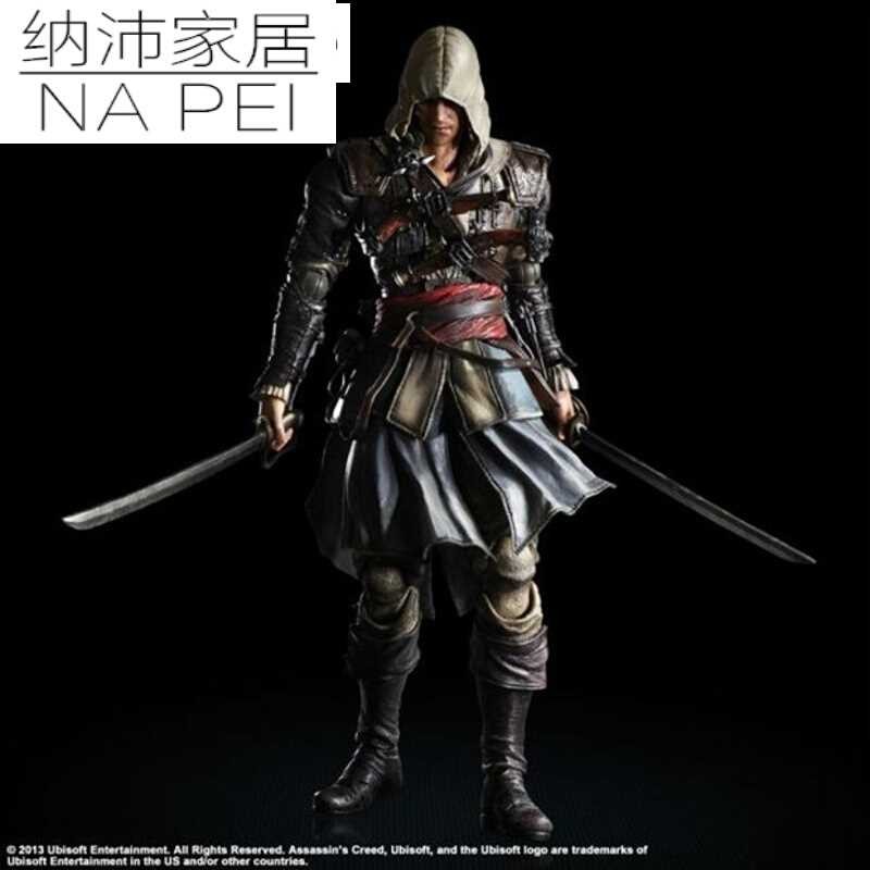 P PA Changed Assassins Creed 4 Black Flag Edward Kenway Birth Connor Action Figure ของเล่นของขวัญ
