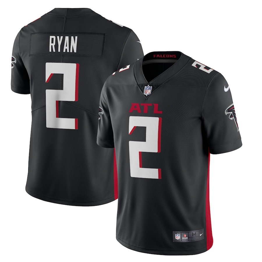 เสื้อยืดเจอร์ซีย์ NFL Atlanta Falcons ปักโลโก้ 2 ทาง