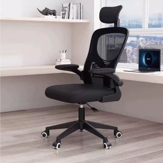 GlobalHouse SMITH เก้าอี้สำนักงานรุ่น FALCON ขนาด 62x62x117-129 ซม. สีดำ สินค้าของแท้คุณภาพดี