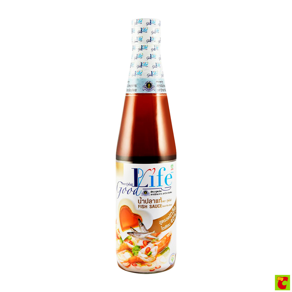 กู๊ดไลฟ์ น้ำปลาสูตรลดโซเดียม 40% 500 มล.