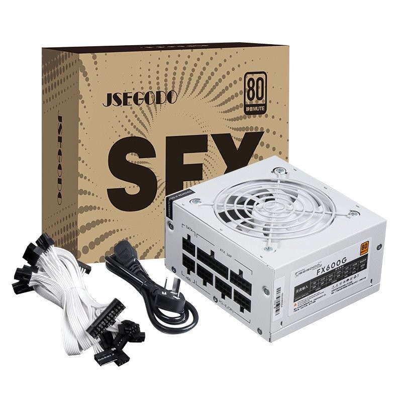 โมดูลเต็ม SFX เงียบ SFX500W 600W 750W 850W คอมพิวเตอร์เดสก์ท็อป itx ขนาดเล็กกรณีหลักแหล่งจ่ายไฟ
