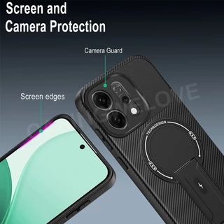 เคสโทรศัพท์สําหรับOppo Reno14 Reno 14 13 15 Pro 14F 14FS Reno15 15F Pro Max 5G 2025 ซองหนังแม่เหล็กกันกระแทกเคสโทรศัพท์ฝาหลังปกแข็ง