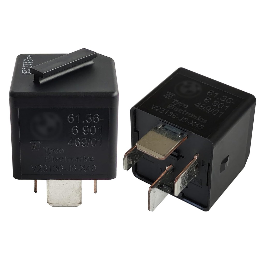 2 ชิ้น V23136-J6-X48 12V 70A Multi ใช้รีเลย์ยานยนต์สําหรับ BMW ไม่เริ่มต้น E90 E91 E92 E93 Cas โมดูล