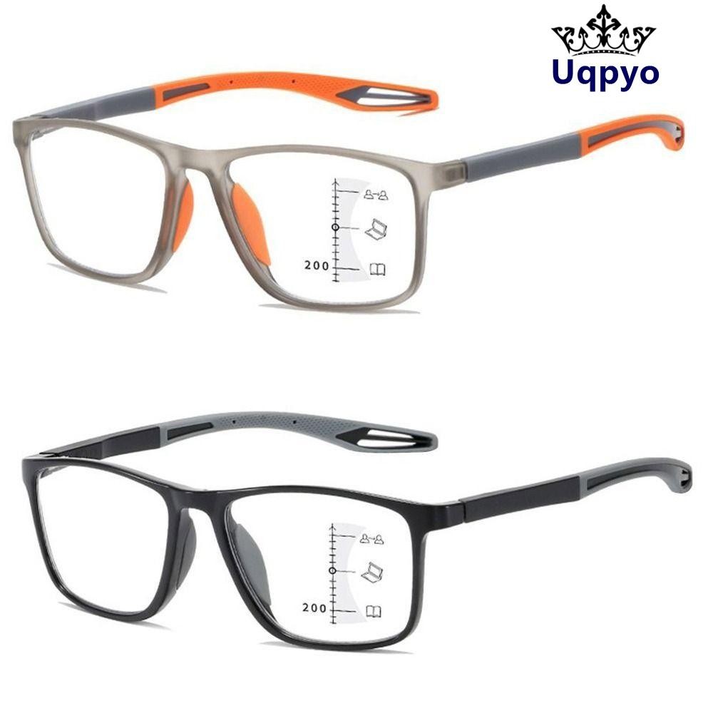 แว่นอ่านหนังสือป้องกันแสงสีฟ้า UQPYO, Progressive สายตายาว ออกแบบมาเพื่อความสบายในการใช้งานทั้งวันด้