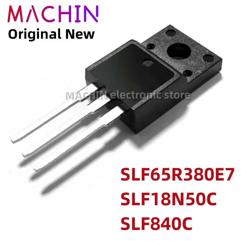 1-5 ชิ้น SLF65R380E7 SLF18N50C SLF840C TO220F MOS FET TO-220F ทรานซิสเตอร์ TFUF