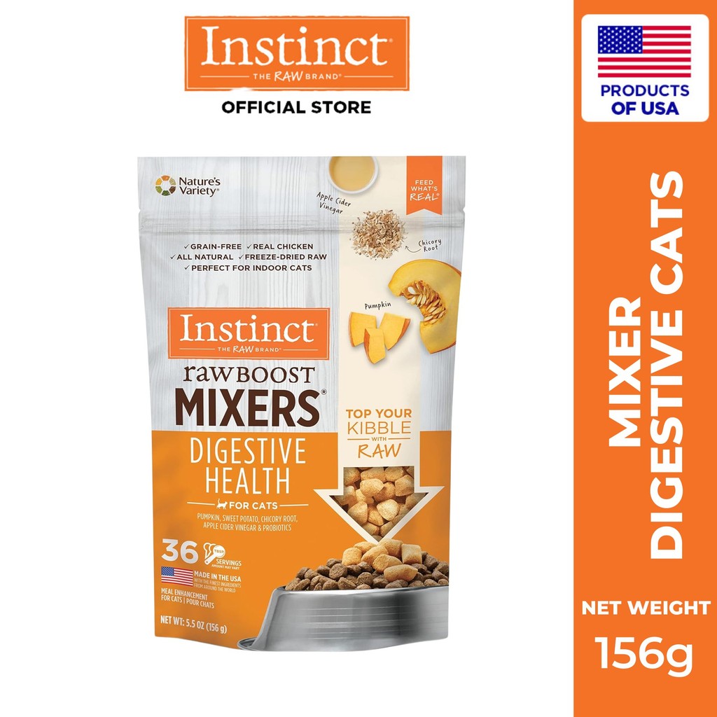 Instinct Raw Boost Mixers Cats 156g(Digestive)