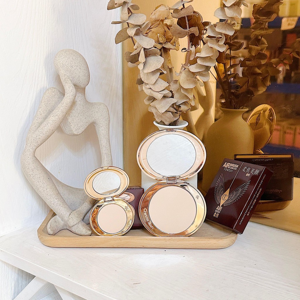 CT Flawless Ultra-Fine Honey Makeup Setting Powder Loose Powder Small Gold Plate White Moonlight 01 