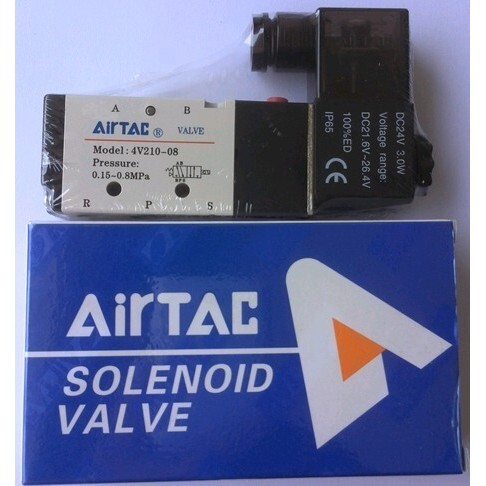 AIRTAC Solenoid Valve/(แบรนด์ใหม่ของแท้ Yadeke 4V210-08) 4V21008A/4V21008B