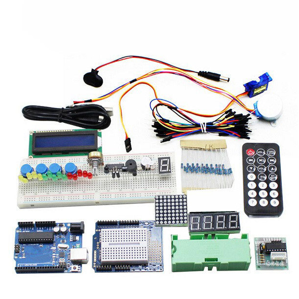 เหมาะสําหรับ UNO R3 Starter Kit ชุดการเรียนรู้เริ่มต้น Maker Kit ชุดหุ่นยนต์การสอน