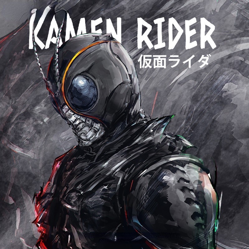Kamen Rider Artistic Render เสื้อยืด cotoon 100% รูปที่ 3