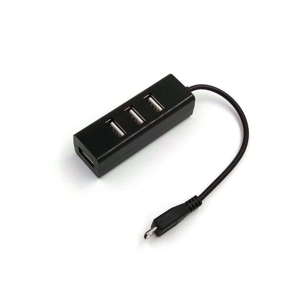 OTG สี่พอร์ต 2.0 HUB Docking Station micro USB Four-Port HUB OTG 4-Port ชาร์จ usb Extender I9IY