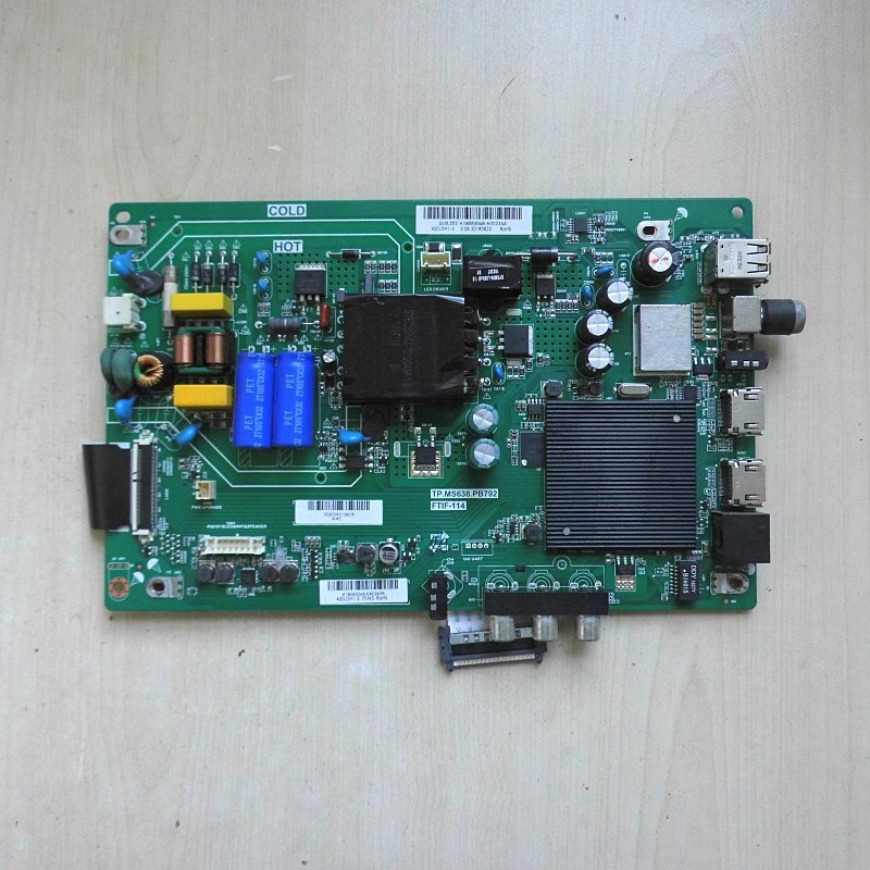 เมนบอร์ด Sharp 2T-C40ACTA 2T-C45ACMA ดั้งเดิม TP.MS638.PB792 หน้าจอ 400LDH1-1