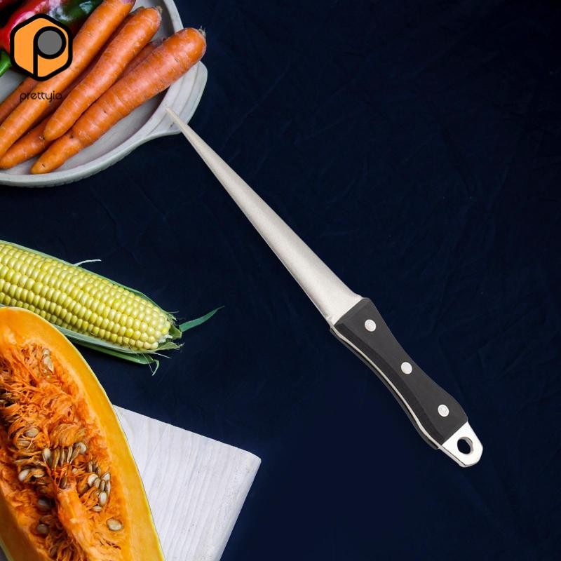 [สวย] มีด Sharpening Rod Honing Bar หิน Whetstone อุปกรณ์ครัว Honing Rod