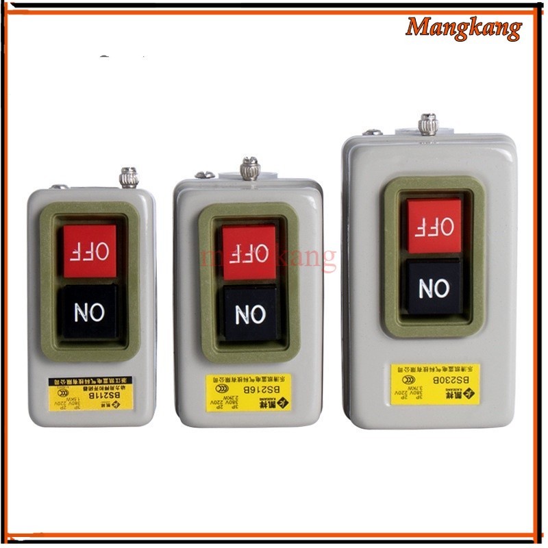 ทักเชท สวิทซ์กดจม BOX ON-OFF 3P 10A #BS216B 3สินค้าพร้อมส่งมีของในไทย BS230B3 3P BS216B 3 ออกบิลได้