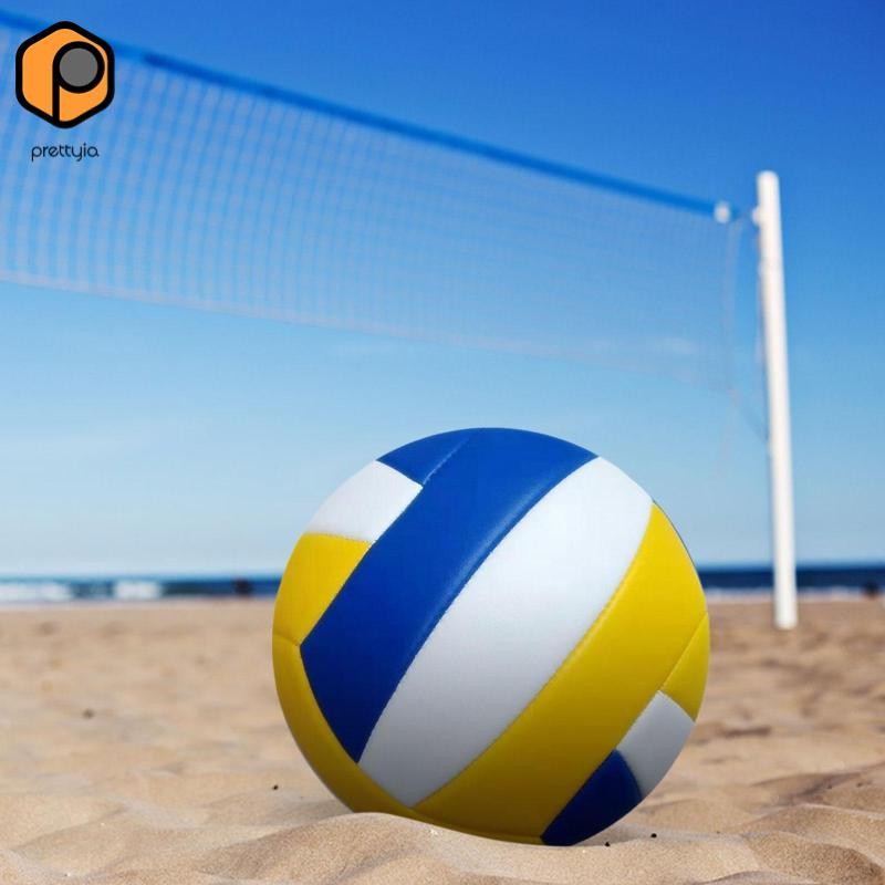 วอลเลย์บอลแบบเป็นทางการ ใช้ได้ทั้งในร่มและกลางแจ้ง ขนาดมาตรฐาน สบายมือสำหรับผู้เริ่มต้น