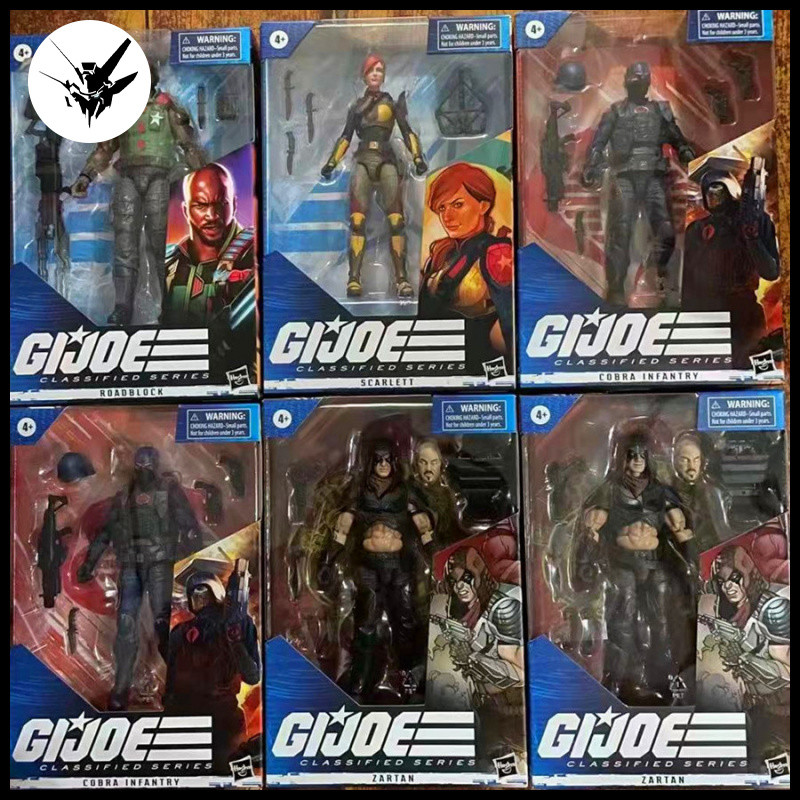 Hasbro Special Forces GI JOE Snake Soldier Zatan Stop Land Rover Scarlet Snake Eye Black Ninja Ready