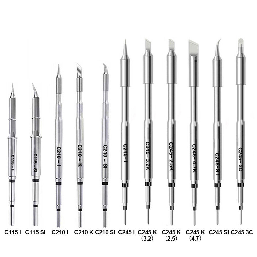 เคล็ดลับหัวแร้งสําหรับ C210/C245/C115 ออกแบบมาสําหรับงานบัดกรีระดับมืออาชีพ