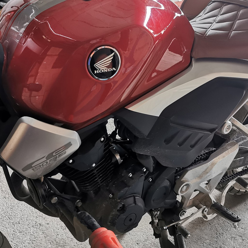 เหมาะสําหรับสติ๊กเกอร์ฮอนด้าสติ๊กเกอร์ติดรถยนต์รถจักรยานยนต์ถังน้ํามันเชื้อเพลิงเดิมปีกโลโก้ cb400f 