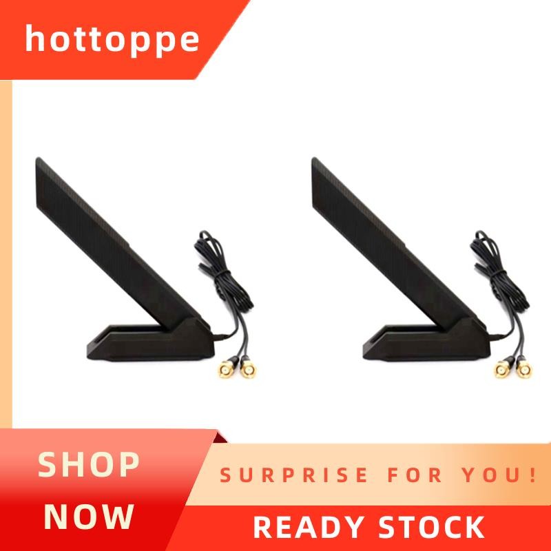 hottoppe2X 6E เสาอากาศ 2T2R 2.4G/5G/6G สําหรับ B660 H670 M13H Z690 เมนบอร์ด