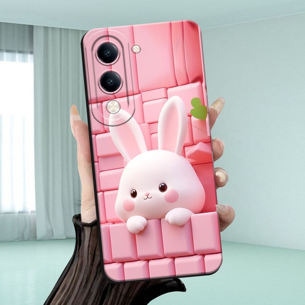 เคส HP Vivo Y04s Vivo Y04 Y04s 4G เคสล่าสุด 2025 Softcase ซิลิโคน Hardcase ตัวป้องกันโทรศัพท์