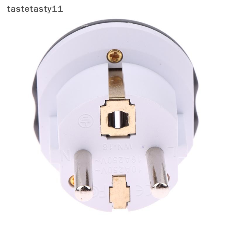 TA เยอรมันมาตรฐานปลั๊กแปลง FR AU US UK To EU Euro Korea Universal Travel Adapter Home Plug Adapter 2