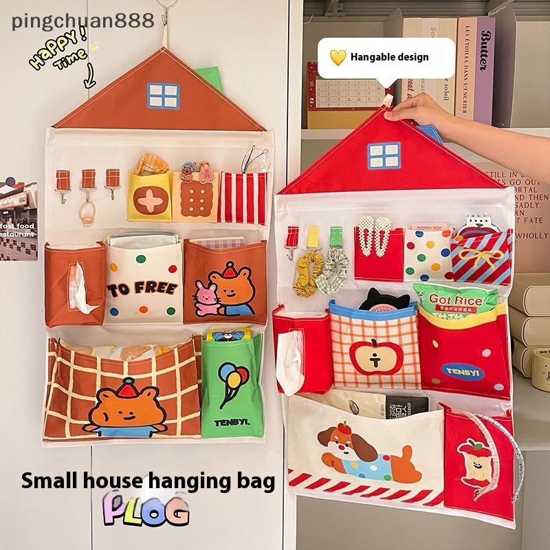 Pingchuan888 ขนาดใหญ่ Capaci แขวนผนังกระเป๋าสําหรับ Doki กันน้ํา Ox ผ้า Organizer Multi-Functional S