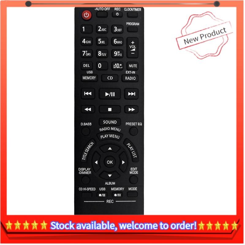 N2QAYB000637 รีโมทคอนโทรลสําหรับระบบเสียง SA-AKX32PH-K SA-AKX32PN-K SA-AKX32PR-K SA-AKX54PH-K SA-AKX