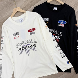 เสื้อยืดแขนยาวสไตล์ย้อนยุคสำหรับกีฬา ผลิตจากผ้าฝ้ายแท้ ออกแบ…