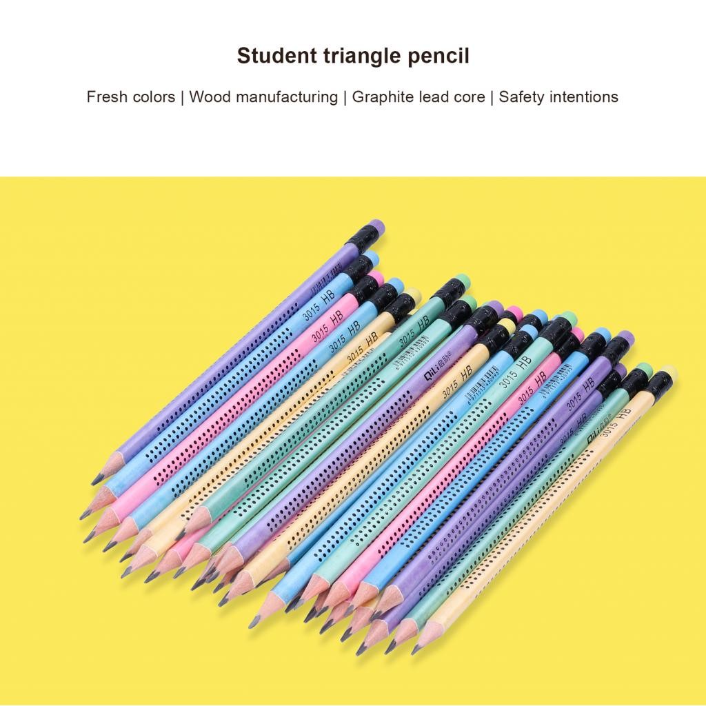 Ebayyst Generic HB ชุดดินสอ Erasable การเขียนปากกา PreSharpening สําหรับนักเรียนเด็ก School Generic2