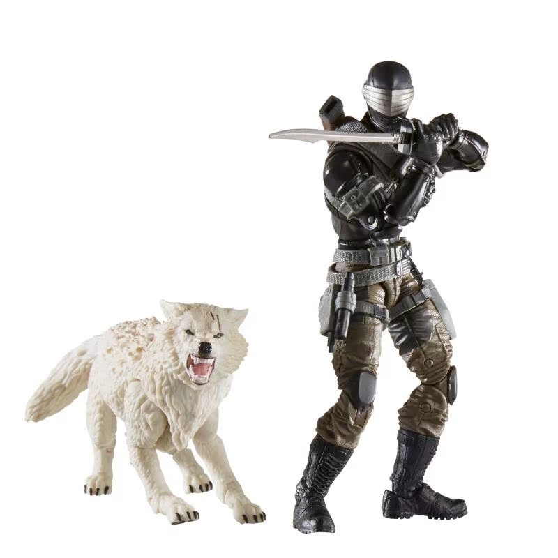 หนังสือ Hasbro Special Forces GI Joe Snake Eyes White Wolf Suit Snake Eyes 20cm
