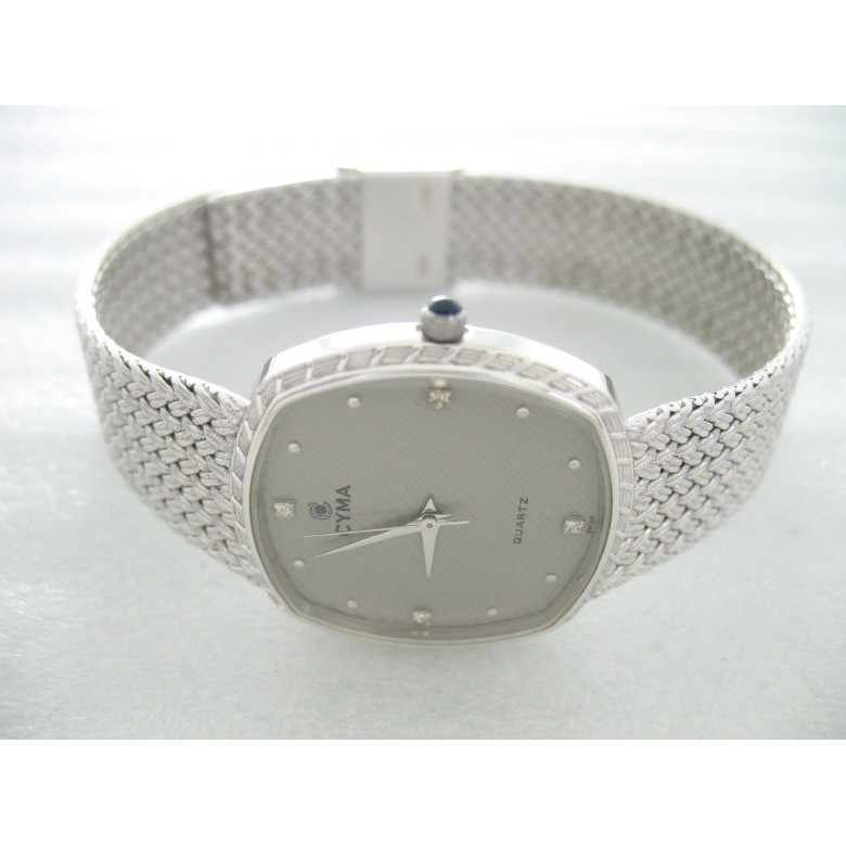 Sima Watch "Braided Chain" นาฬิกาผู้ชาย Swiss Quartz All-in-One สร้อยข้อมือนาฬิกาสุภาพบุรุษ vintage 