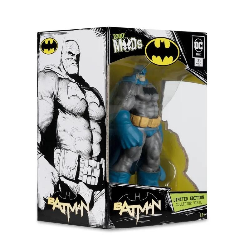 MCFARLANE ของเล่น BATMAN (TODDS MODS) LIMITED EDITION COLLECTOR VINYL POSED รูปของเล่นและ HOBBY EDWA