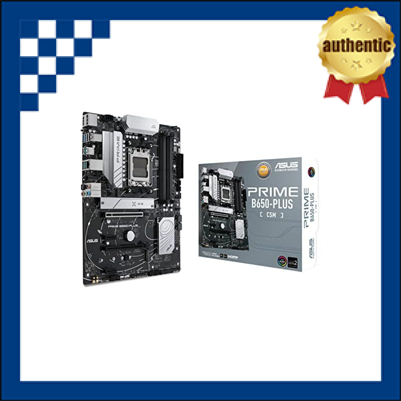 ASUS PRIME B650-PLUS/CSM AMD Ryzen 7000 Series AM5 Compatible B650 ATX Motherboard / Domestic Author