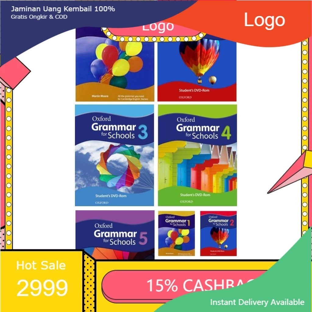 Ox Grammar For Schools Student Book 1 2 3 4 5 / Full Color