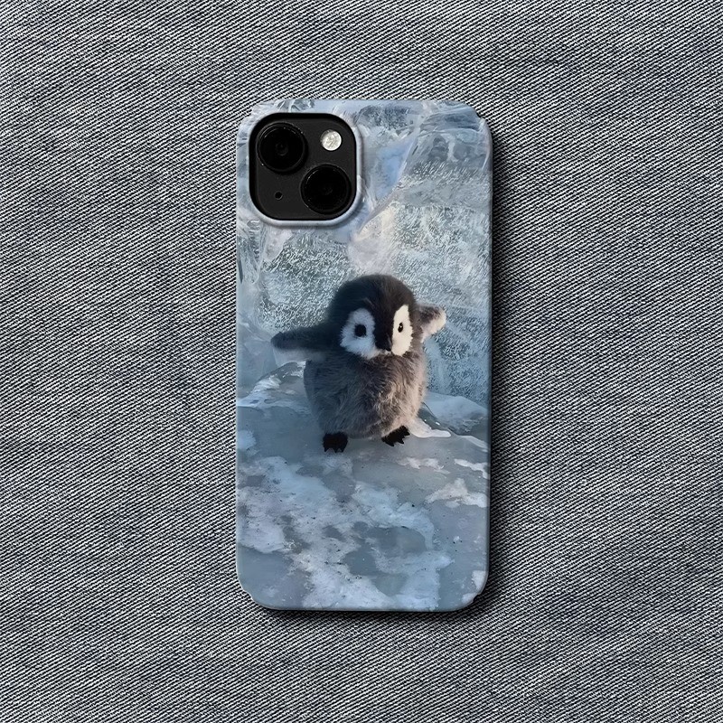 Penguin Glacier Film ~ เหมาะสําหรับ Huawei p60pro เคสโทรศัพท์ mate60/40/30pro รวมทุกอย่าง nova11/10/