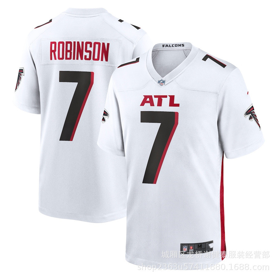 เสื้อฟุตบอล NFL Atlanta Falcons หมายเลข 7 จาก Bijan Robins