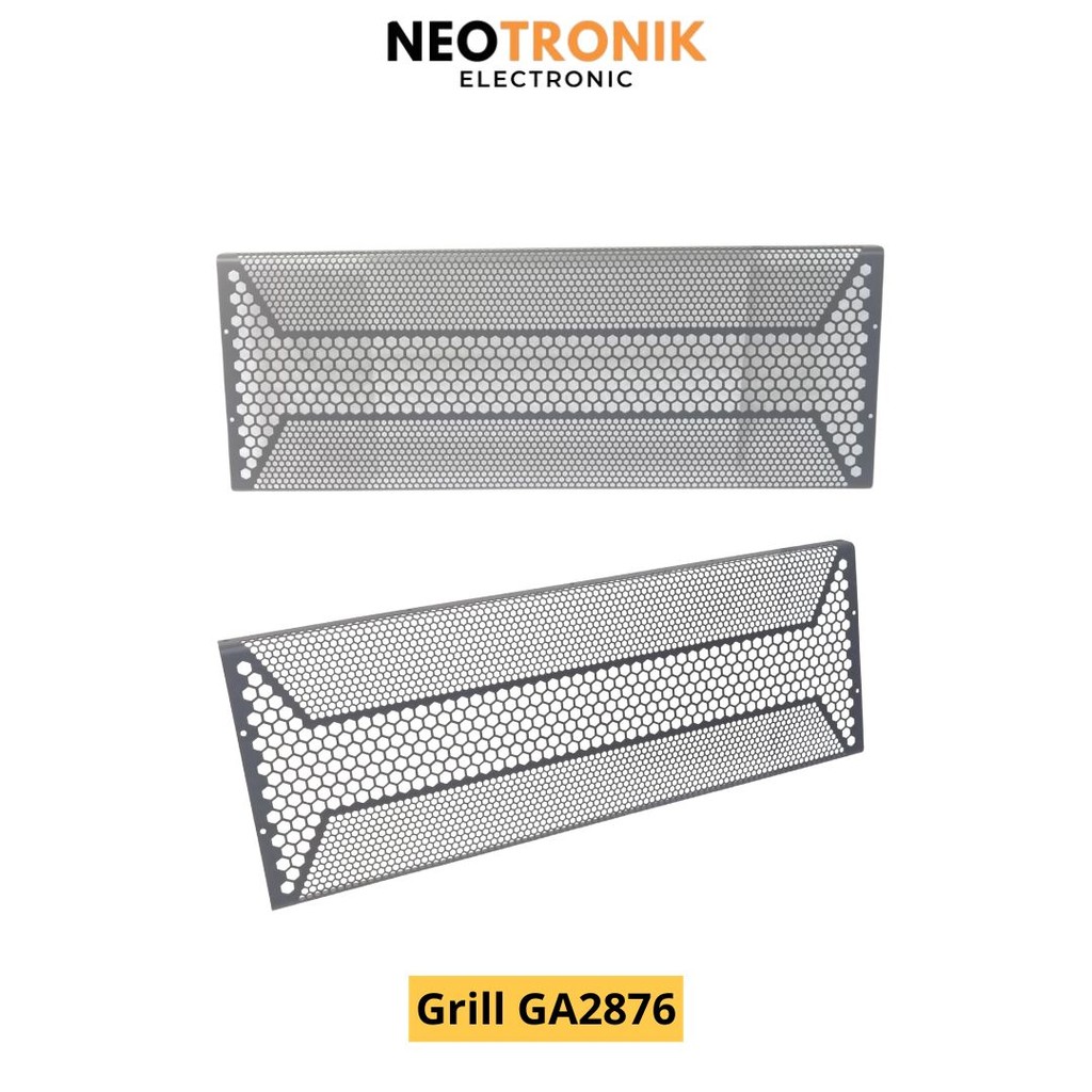 2 x 10INCH IRON SPEAKER GRILL GA2876