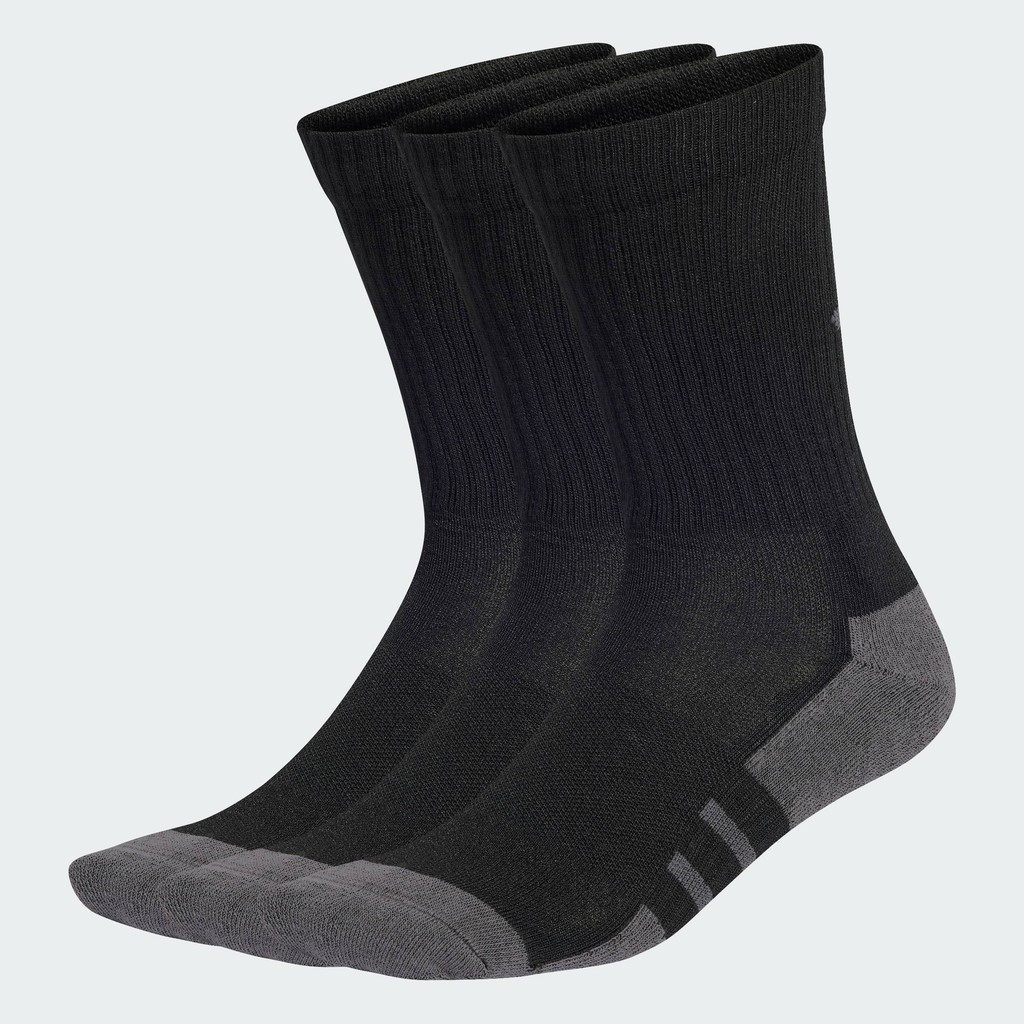 adidas Gym & Training Essentials CLIMACOOL Crew Socks 3 Pairs Unisex Black JC6455