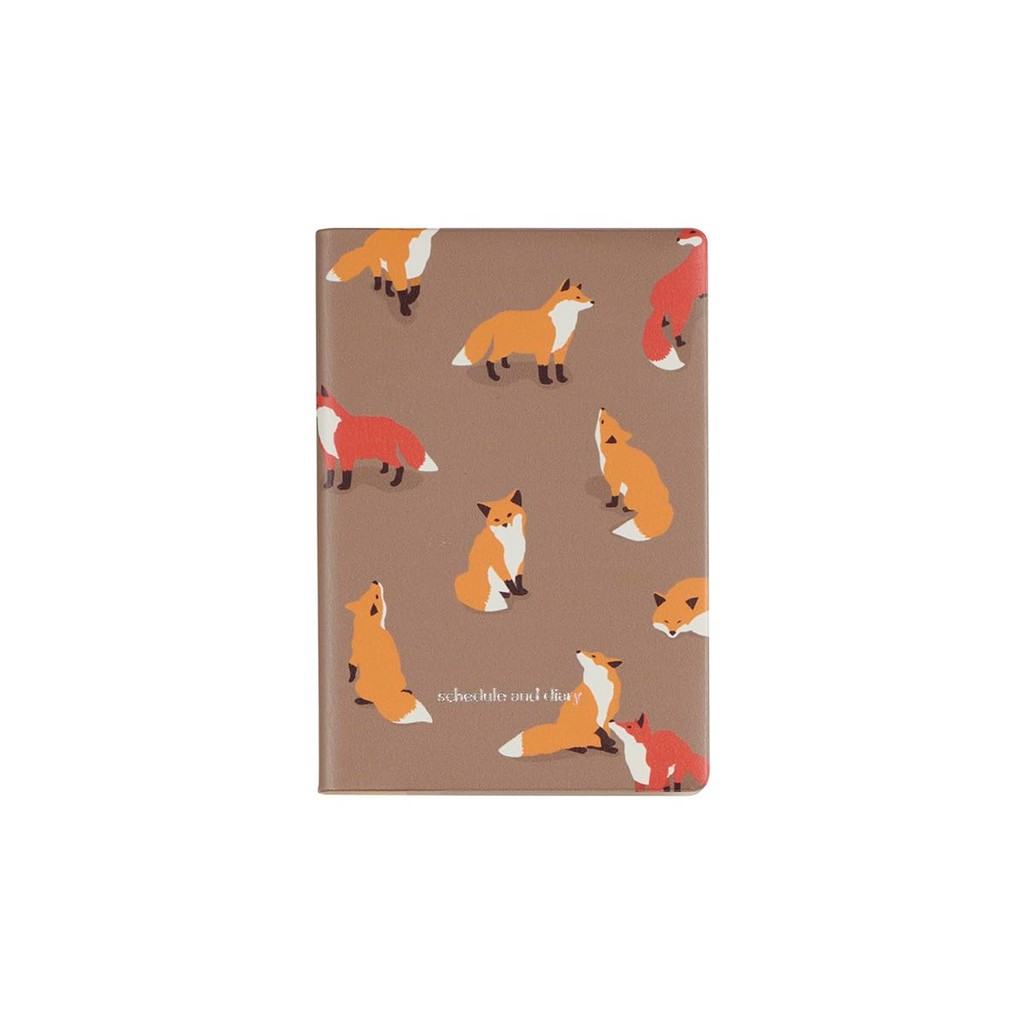 Delphonics 2026 Diary / Starts October 2025 A6 Animal Weekly Planner (Blue Gray)  
Delphonics 2026 D