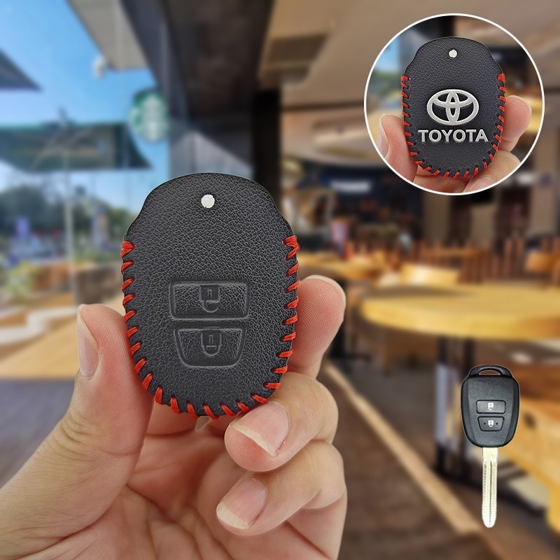 ที่หุ้มกุญแจสําหรับ Toyota Ativ Yaris 2019 2022 2021 2020 ative vios 2013 2014 2017 2024 กระเป๋าใส่กุญแจรถยนต์ ปลอกกุญแจรถยนต์ - รูปที่ 6
