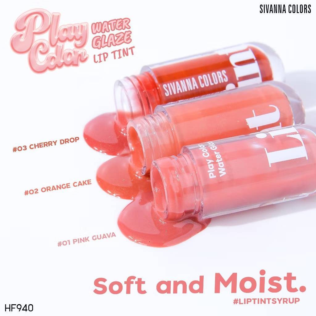 Svn Play color Water Glaze lip tint : HF940 | ลิปปากฉ่ำ.