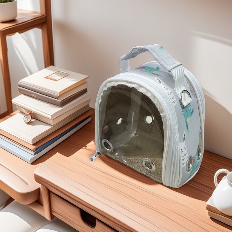 Tiger Skin Takeaway Bag หนูแฮมสเตอร์น้ําผึ้งเครื่องร่อน Guinea Pig Dwarf Rabbit Guinea Pig Manbird P